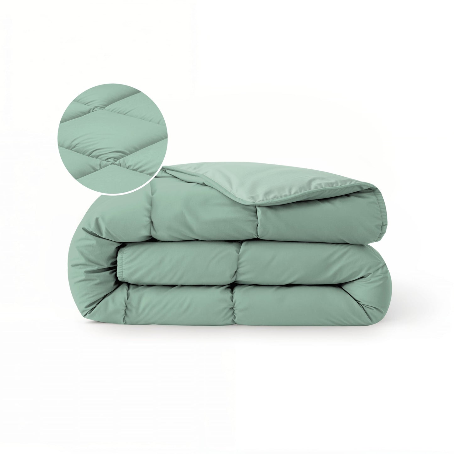 Couette d'été Zelesta Comfort Duo - Vert Menthe & Vert Clair