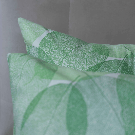 Zelesta Comfort Design Kissenbezug-Set von 2 - Fresh Leaf
