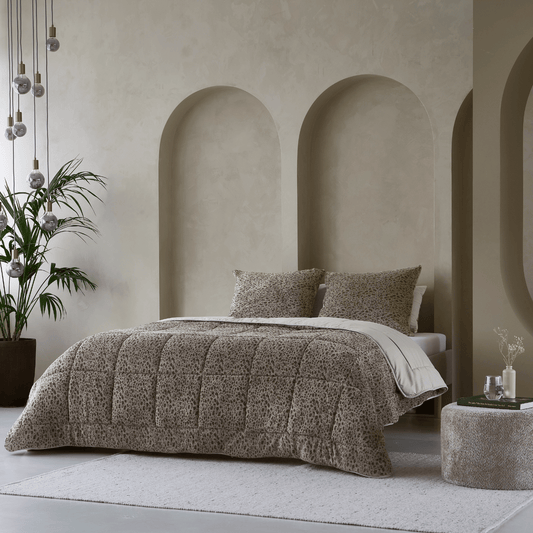 Zelesta Special Teddy Panther Dekbed - Taupe