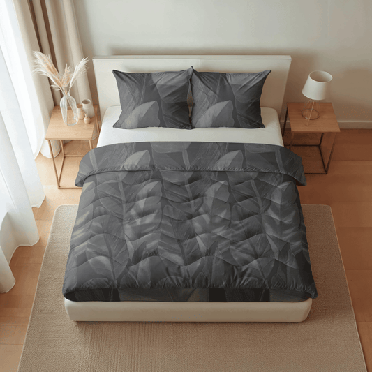 Zelesta Pure Design Baumwollbettdecke - Schwarzer Schwan