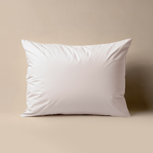 Zelesta Deluxe Percale Cotton Pillowcase Set Of 2 - Cream
