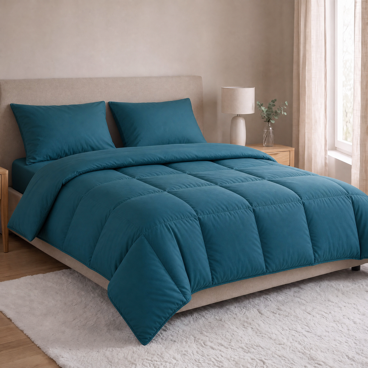 Zelesta Everyday Uni Pillowcase Set Of 2 - Night Blue