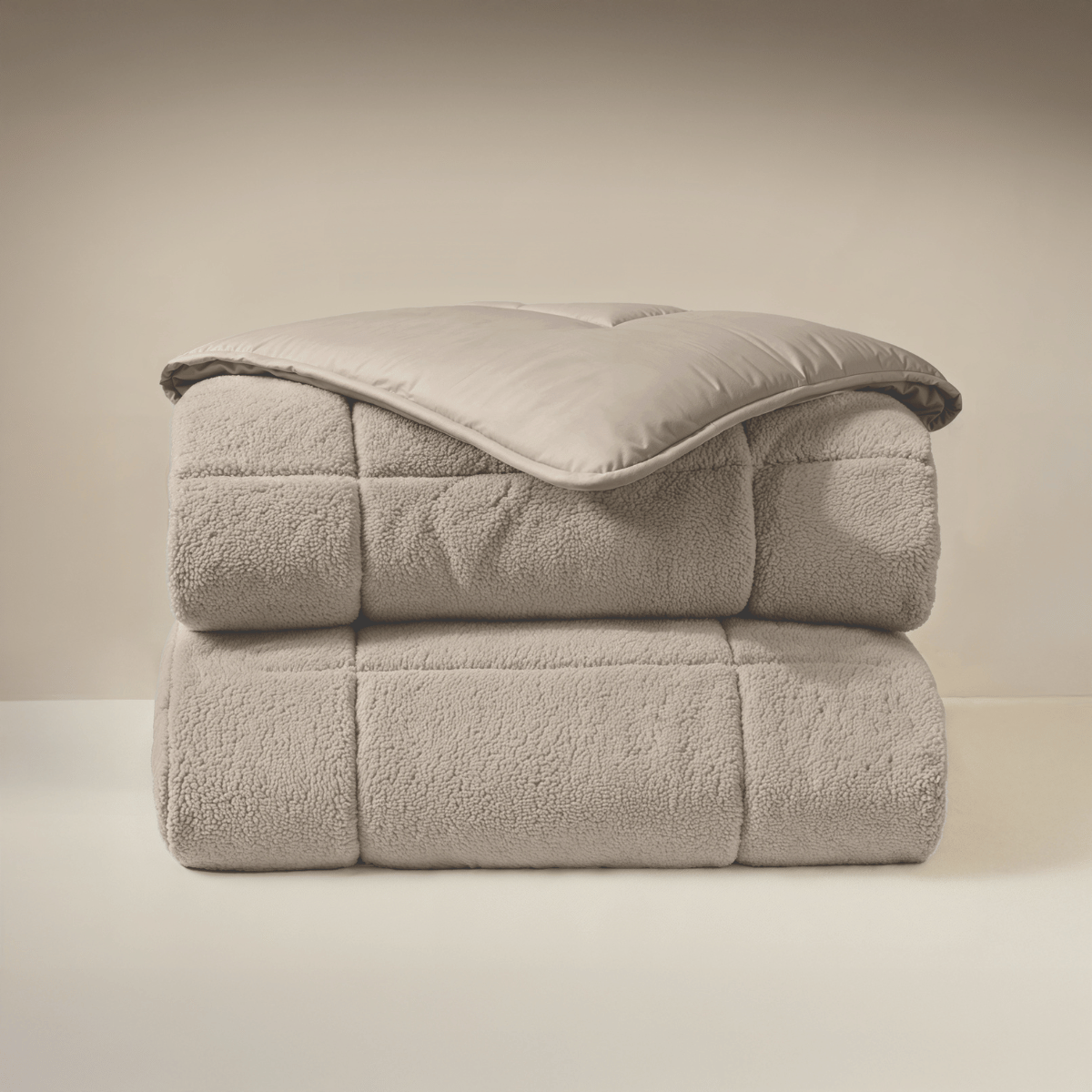 Couette spéciale Zelesta Teddy - Taupe