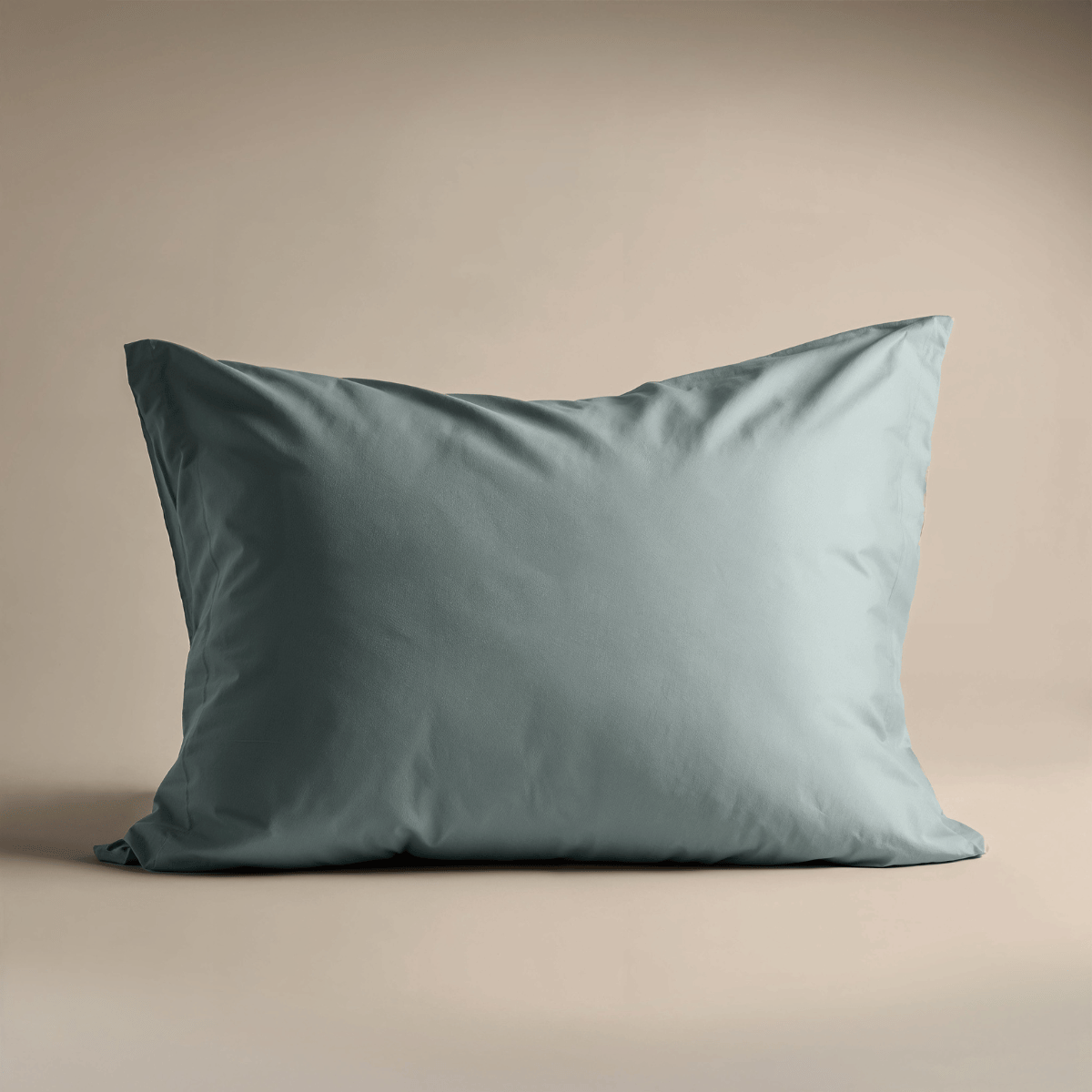 Zelesta Deluxe Uni Satin Coton Taie d'Oreiller Set de 2 - Vert