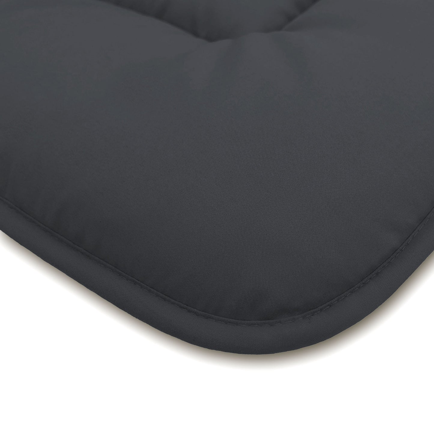 Couette Zelesta Comfort Duo - Noir Doux & Gris Argenté