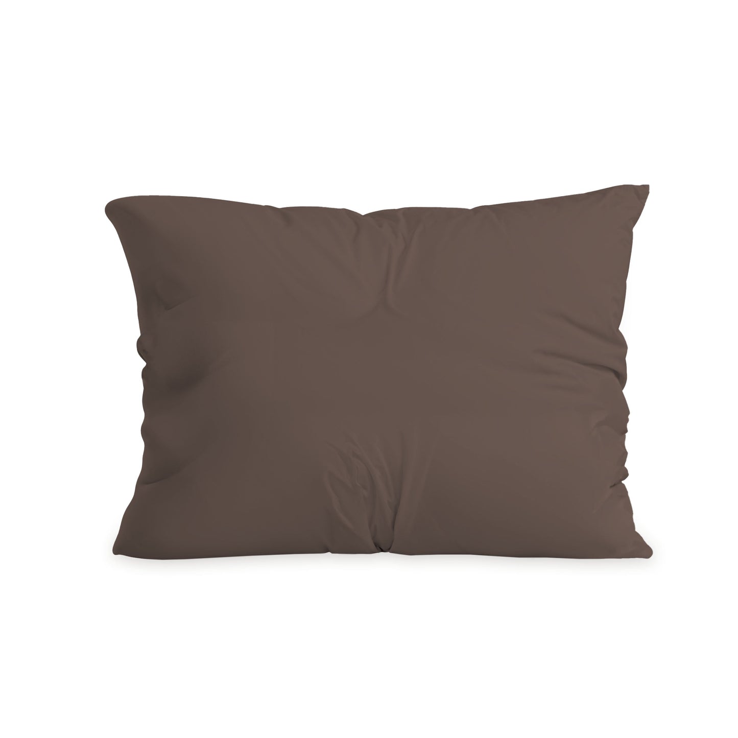 Taie d'oreiller Zelesta Comfort Duo - Marron Chocolat