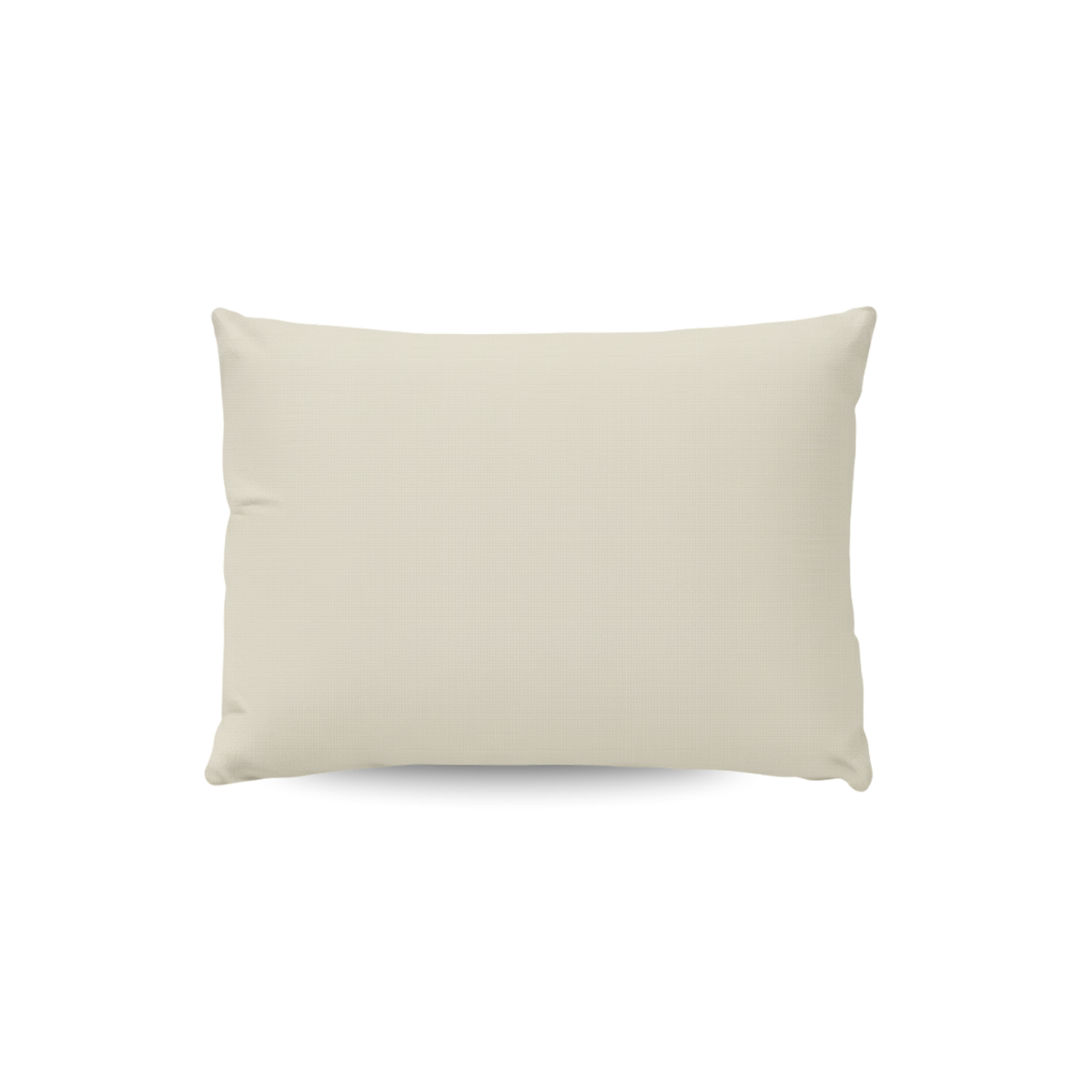 Ensemble de 2 taies d'oreiller Zelesta Pure Uni en coton - Sable du désert