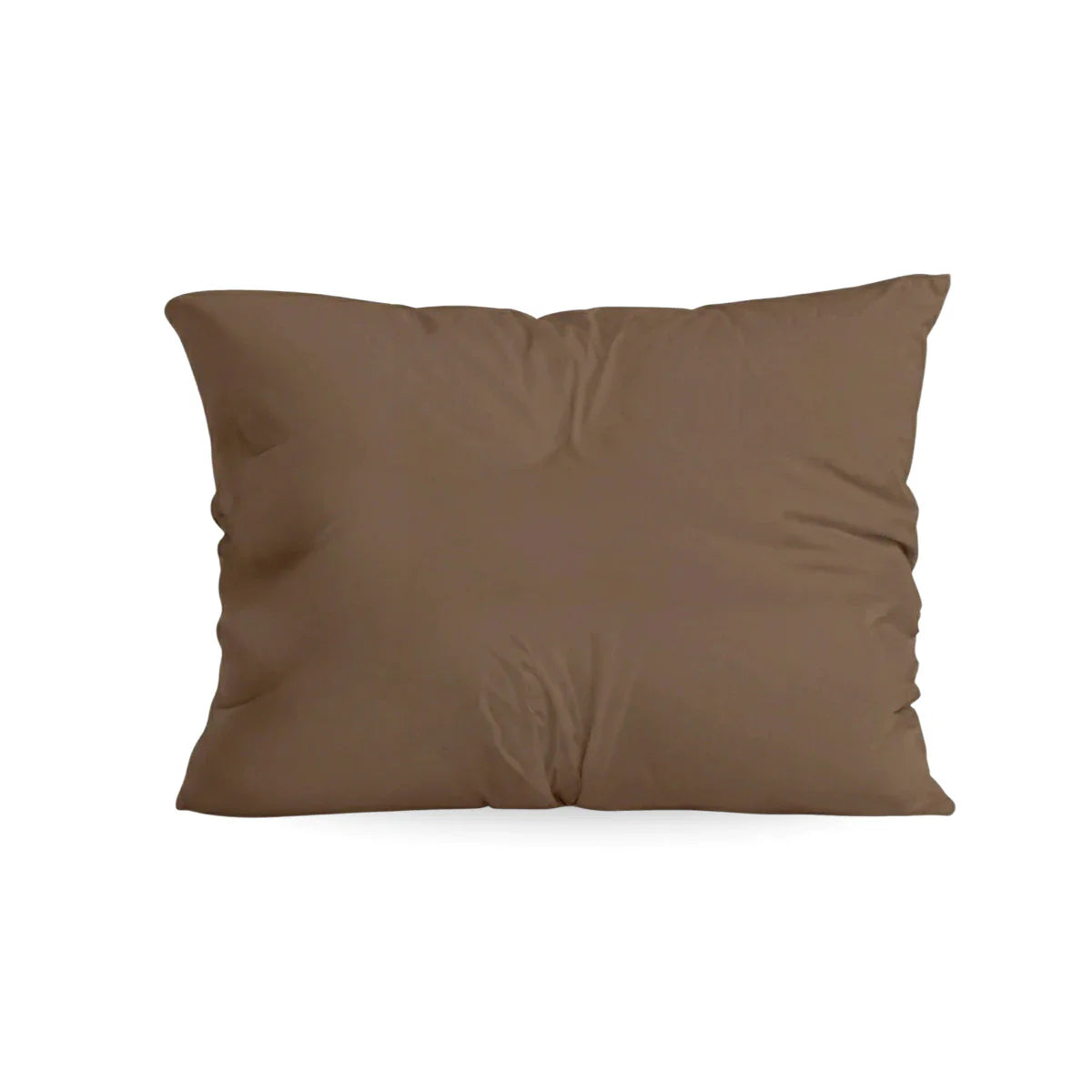 Ensemble de 2 taies d'oreiller Zelesta Comfort Uni - Mokka