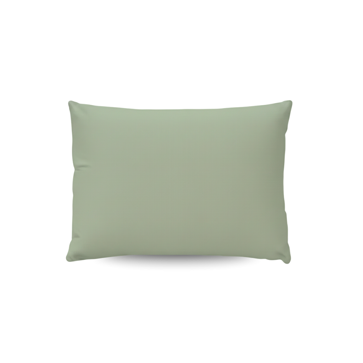 Ensemble de 2 taies d'oreiller Zelesta Pure Uni en coton - Vert naturel