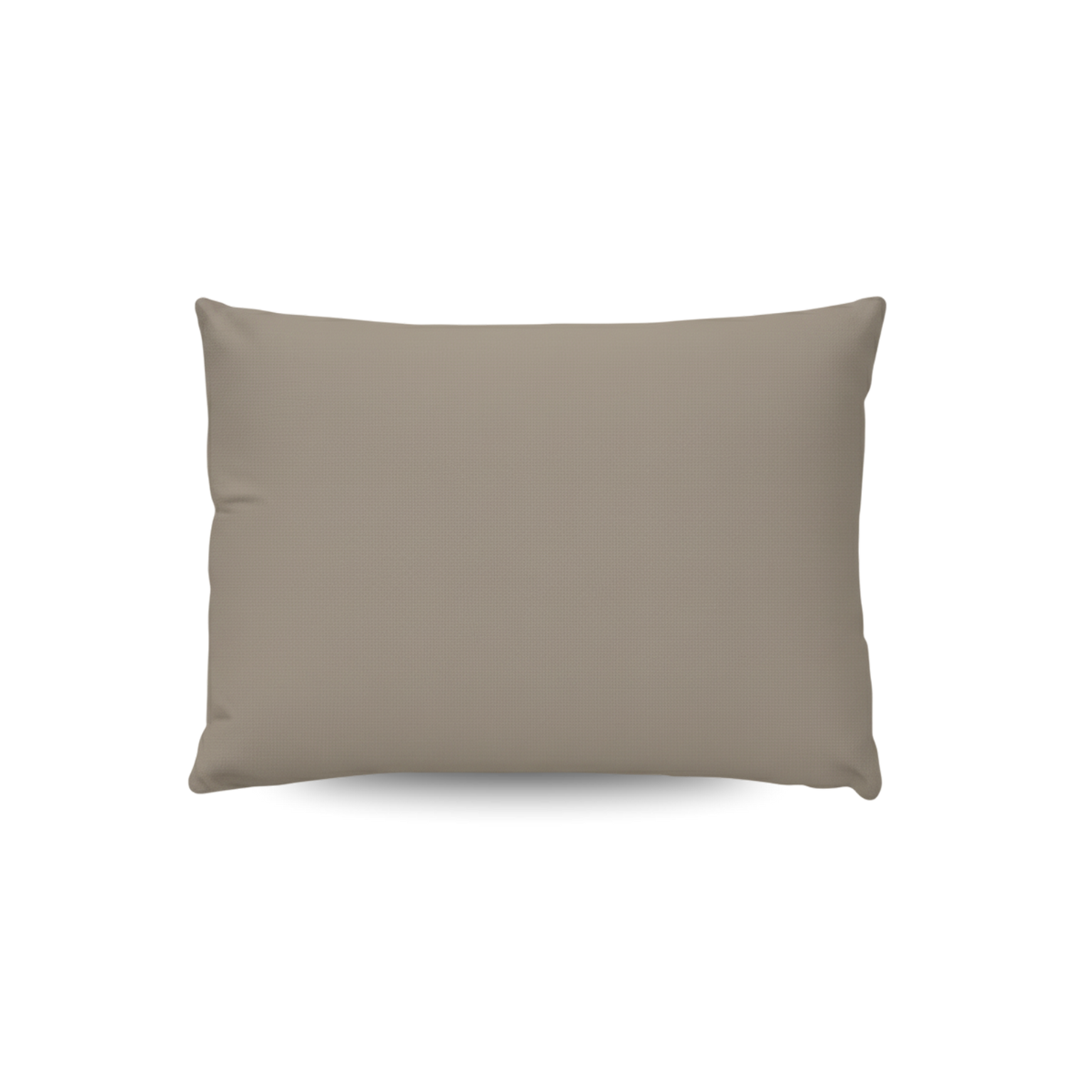 Zelesta Comfort Uni Taie d'Oreiller Set de 2 - Taupe Naturel