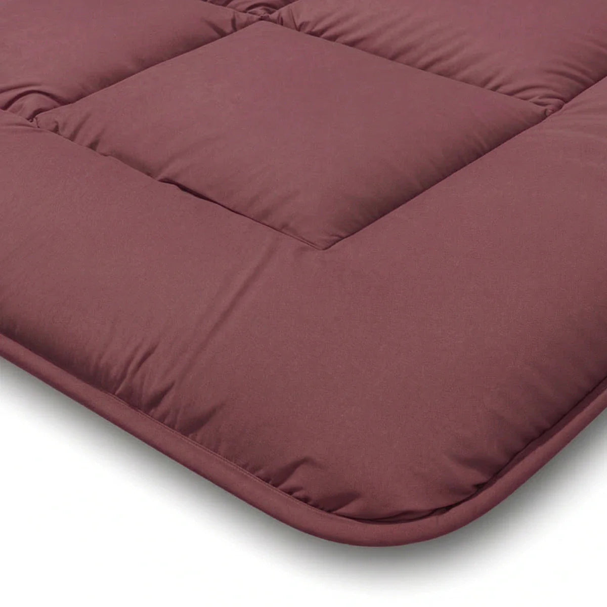 Couette d'été Zelesta Pure Uni Cotton - Bordeaux