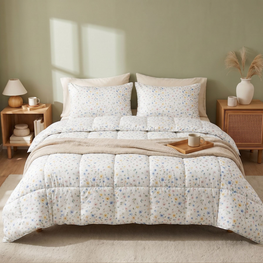 Zelesta Comfort Design Zomerdekbed - Lentebloesem