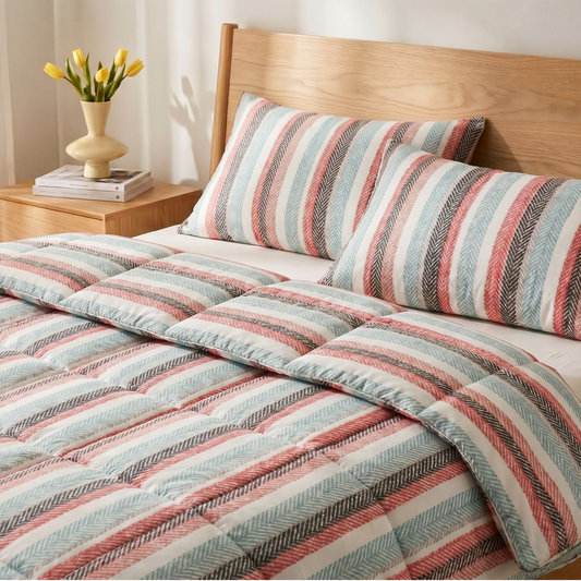 Zelesta Comfort Design Kissenbezug-Set von 2 - Vintage Vibe