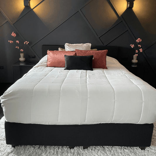 Zelesta Everyday Duo Couette d'été - Bleu & Mastic
