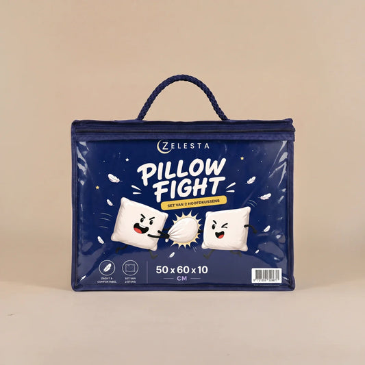 Zelesta Pillow Fight Set de 2 Oreillers