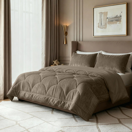 Zelesta Special Velvet Chic Dekbed - Taupe
