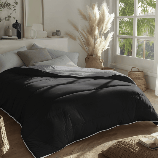 Zelesta Royal Bed - Noir & Anthracite