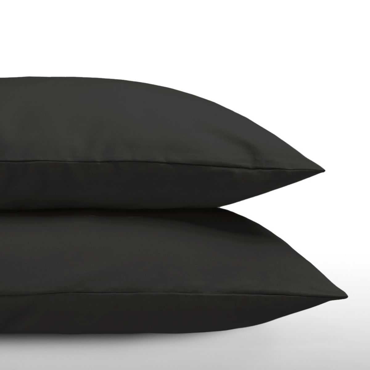 Ensemble de 2 taies d'oreiller Zelesta Everyday Uni - Noir