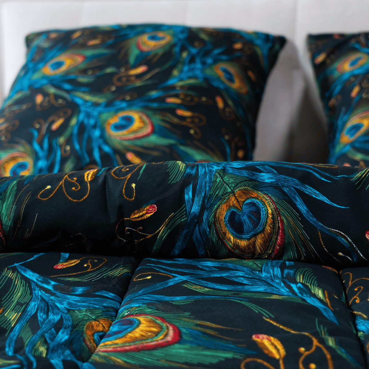 Couette d'été Zelesta Comfort Design - Plumes de paon