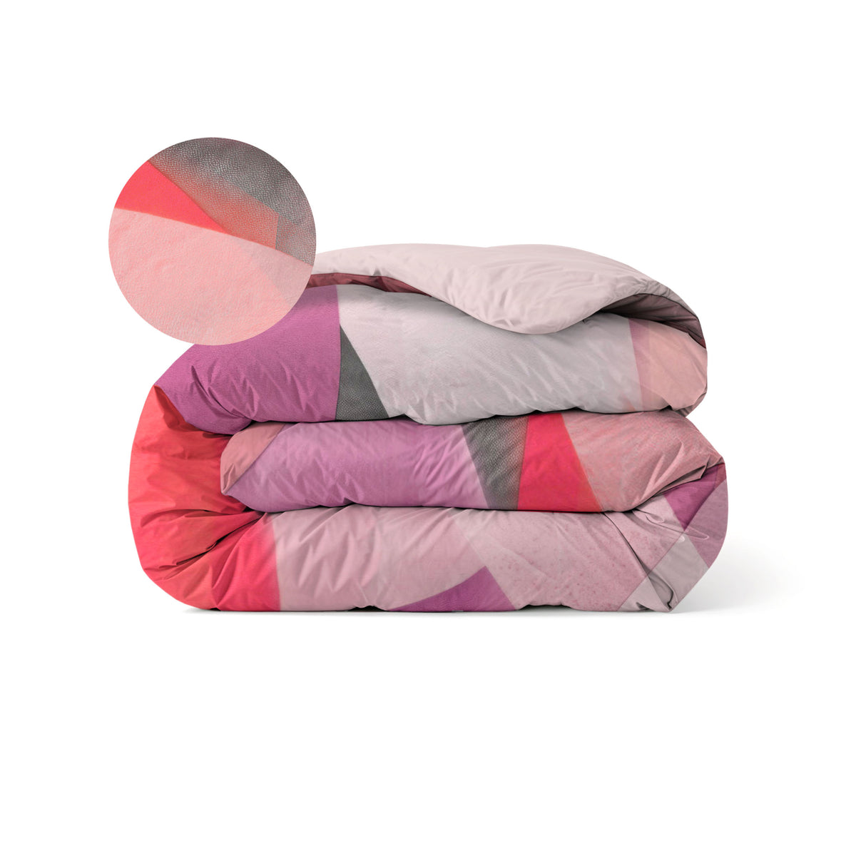 Zelesta Comfort Design Seamless Duvet - Colour Block Pink