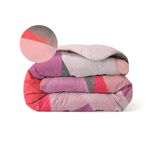 Zelesta Comfort Design Seamless Duvet - Colour Block Pink