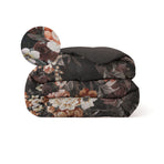 Couette Zelesta Comfort Design Sans Coutures - Golden Age Flower Black