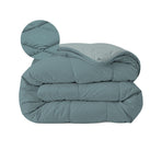 Zelesta Comfort Duo 4-Jahreszeiten Bettdecke - Blaugrün & Blau