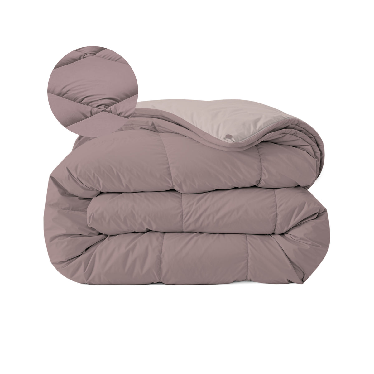 Zelesta Comfort Duo Couette 4 Saisons - Rose & Rose Clair