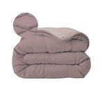 Zelesta Comfort Duo Couette 4 Saisons - Rose & Rose Clair