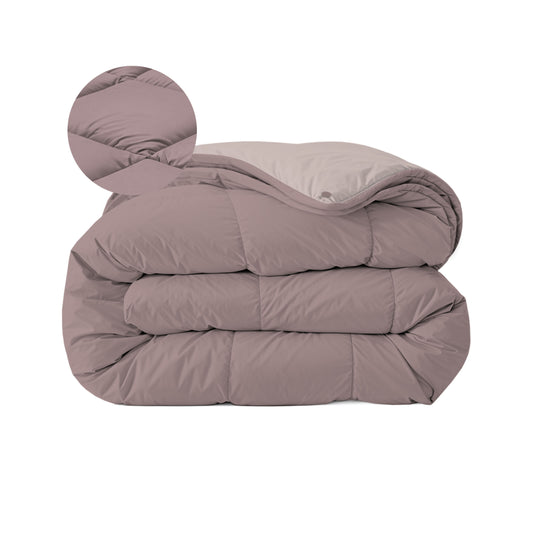 Zelesta Comfort Duo 4-Season Duvet - Pink & Light Pink