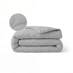 Couette d'été spéciale en mousseline Zelesta - Gris clair
