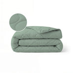 Couette d'été spéciale en mousseline Zelesta - Vert eucalyptus