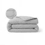 Couette d'été spéciale Zelesta en seersucker - Bleu glace doux