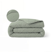 Zelesta Special Seersucker Summer Duvet - Sage Green