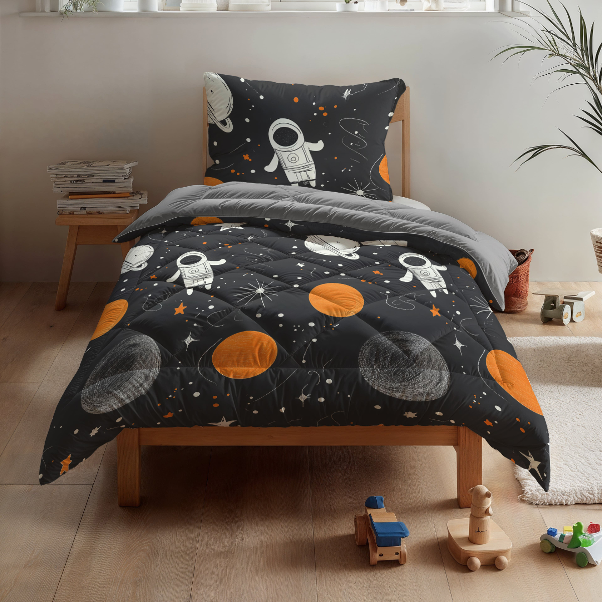 Couette en coton Zelesta Pure Kids - Astronaute