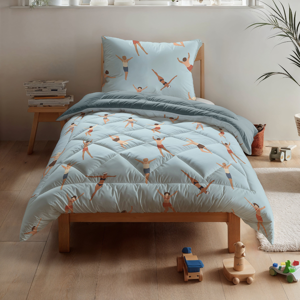 Couette en coton Zelesta Pure Kids - Nageurs