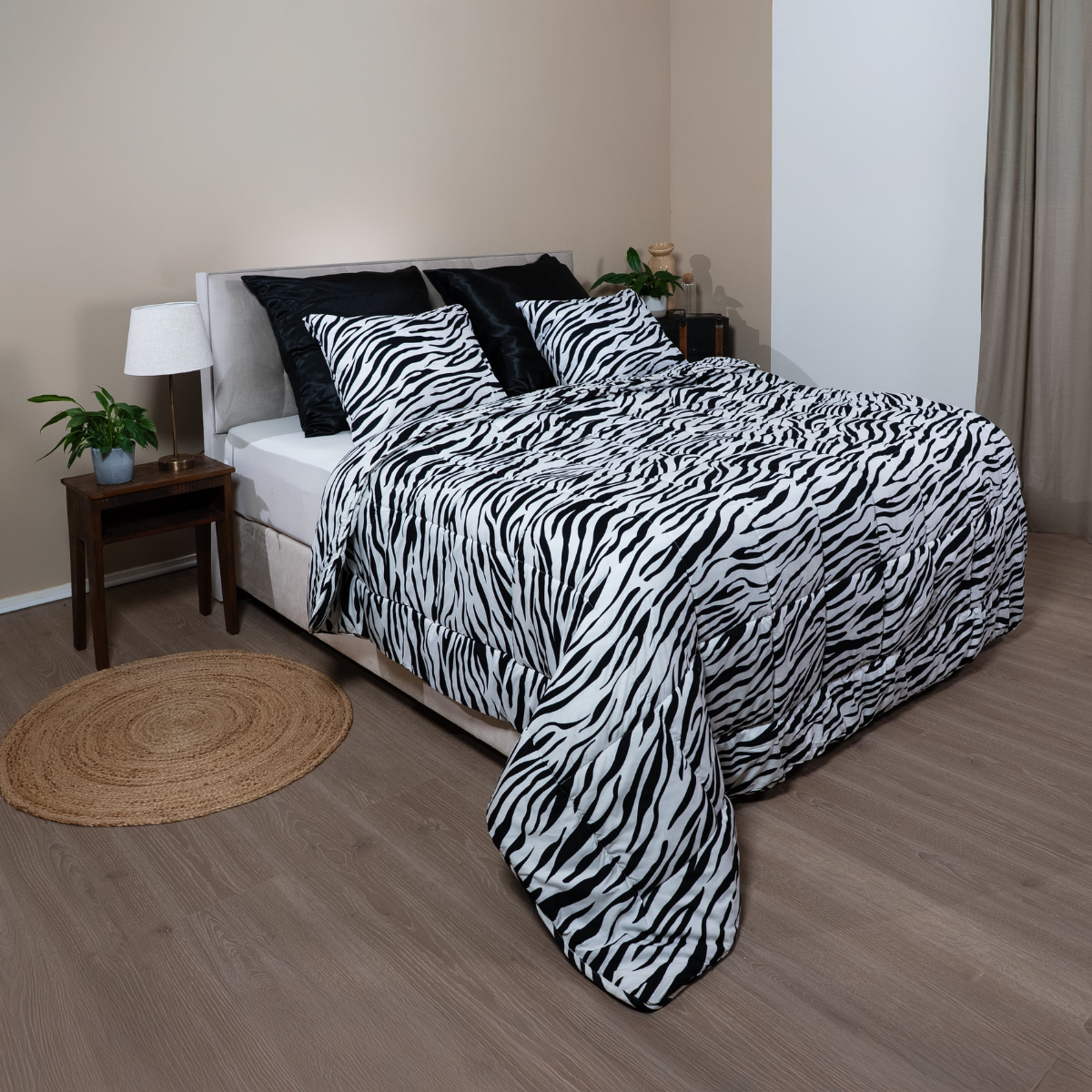 Couette Zelesta Comfort Design - Peau de zèbre