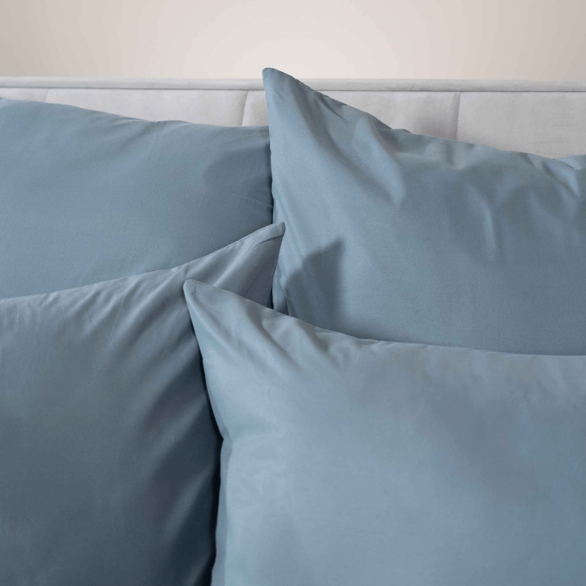 Zelesta Comfort Uni Taie d'Oreiller Set de 2 - Gris