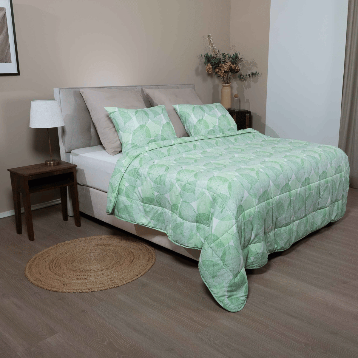 Couette d'été Zelesta Comfort Design - Feuille Fraîche