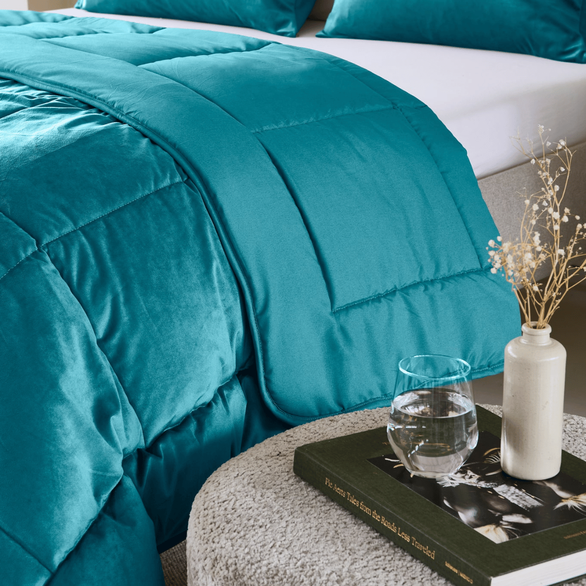 Couette spéciale Zelesta Velvet - Pétrole