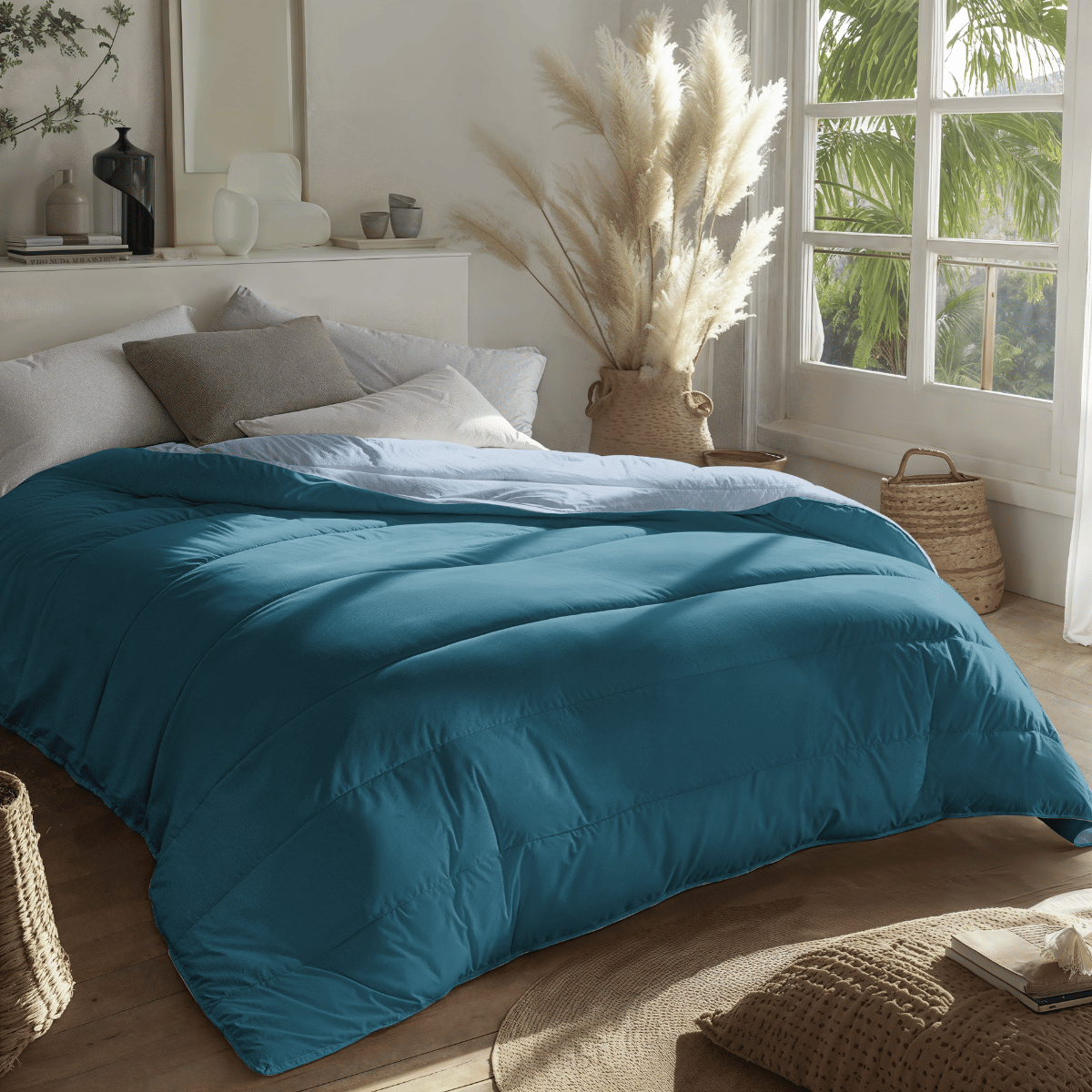 Zelesta Royalbed - Petrol & Brume Bleue