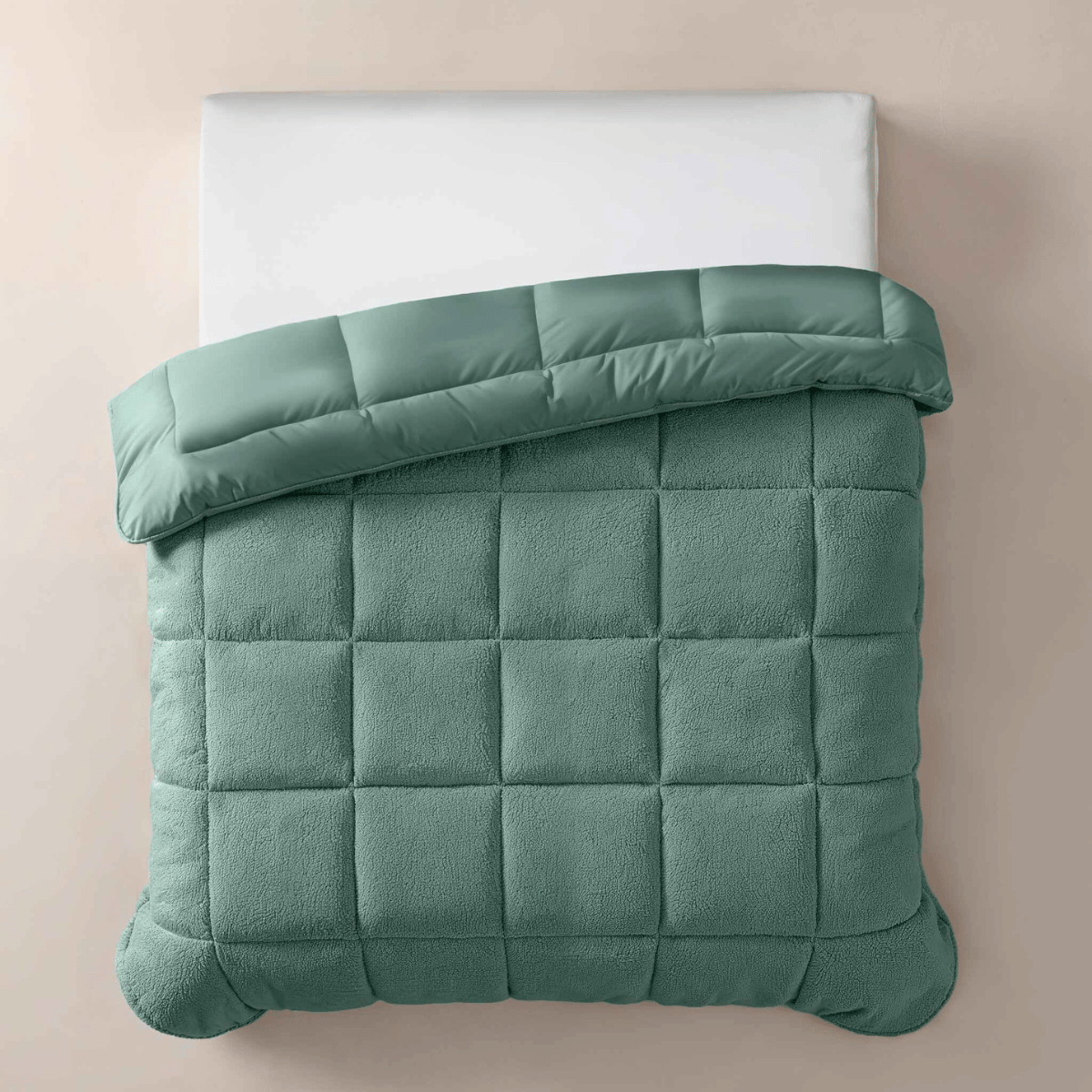 Couette spéciale Zelesta Teddy - Verte