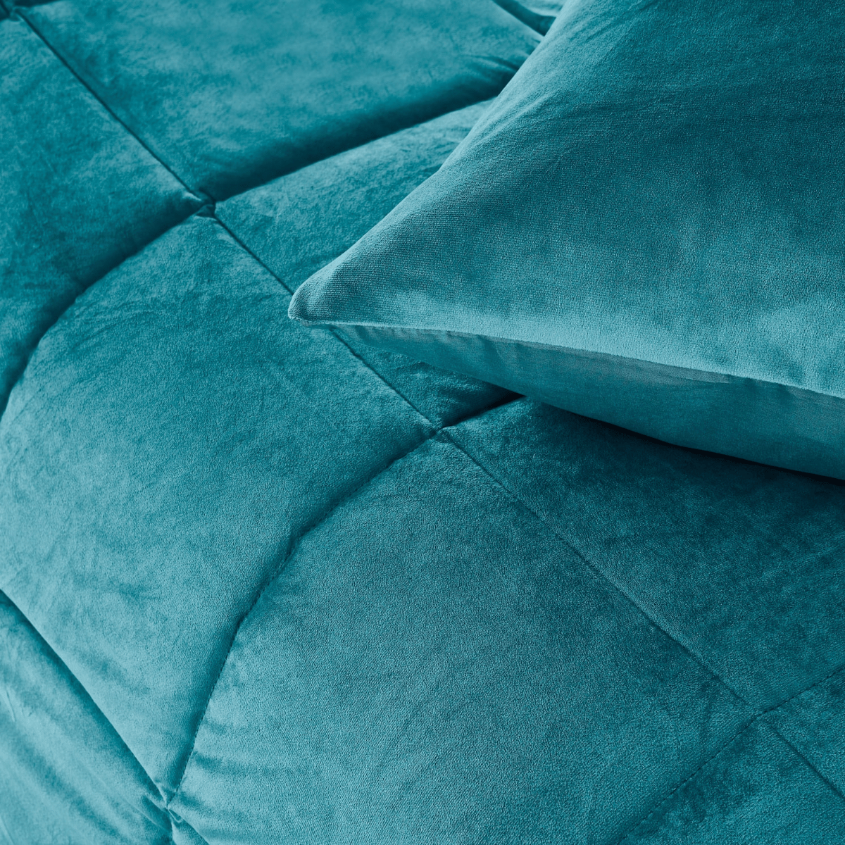 Couette spéciale Zelesta Velvet - Pétrole