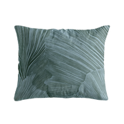 Ensemble de 2 taies d'oreiller en coton Zelesta Pure Design - Vert botanique