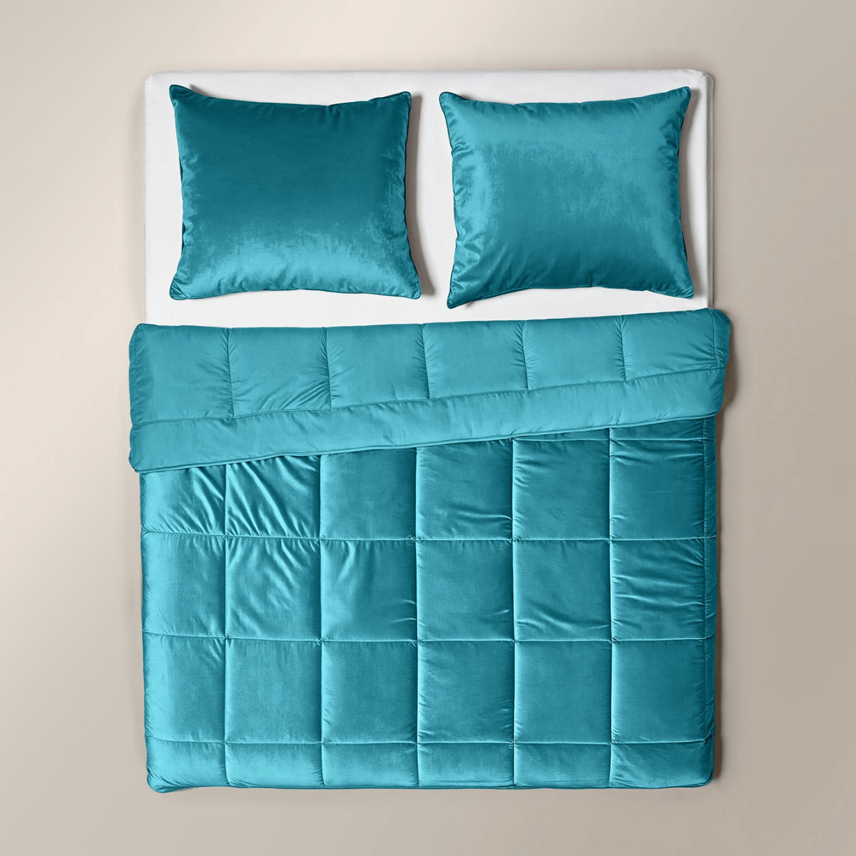 Couette spéciale Zelesta Velvet - Pétrole