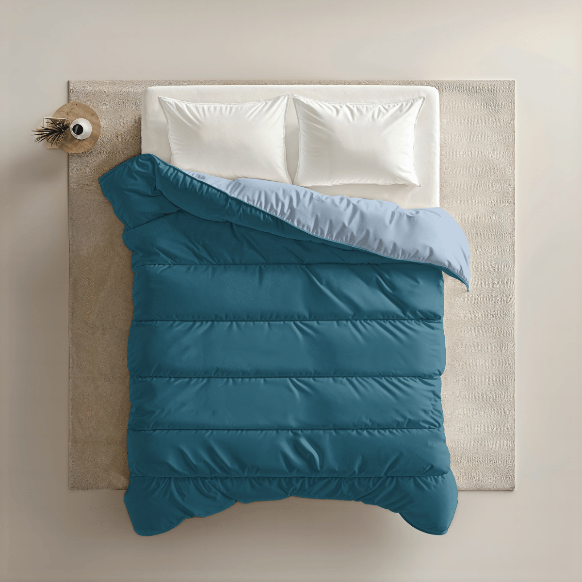 Zelesta Royalbed - Petrol & Brume Bleue