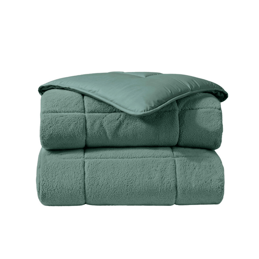 Couette spéciale Zelesta Teddy - Verte