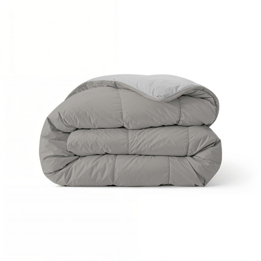 Duvet Zelesta Comfort Duo - Gris et Gris Doux