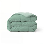 Couette Zelesta Comfort Duo - Vert Menthe & Vert Clair