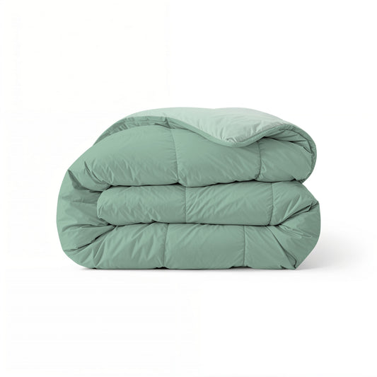 Couette Zelesta Comfort Duo - Vert Menthe & Vert Clair
